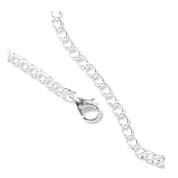 White Austrian Crystal Earrings and Statement Necklace - Picture 4 of 6